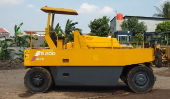 Tire Roller Sakai TS200 full